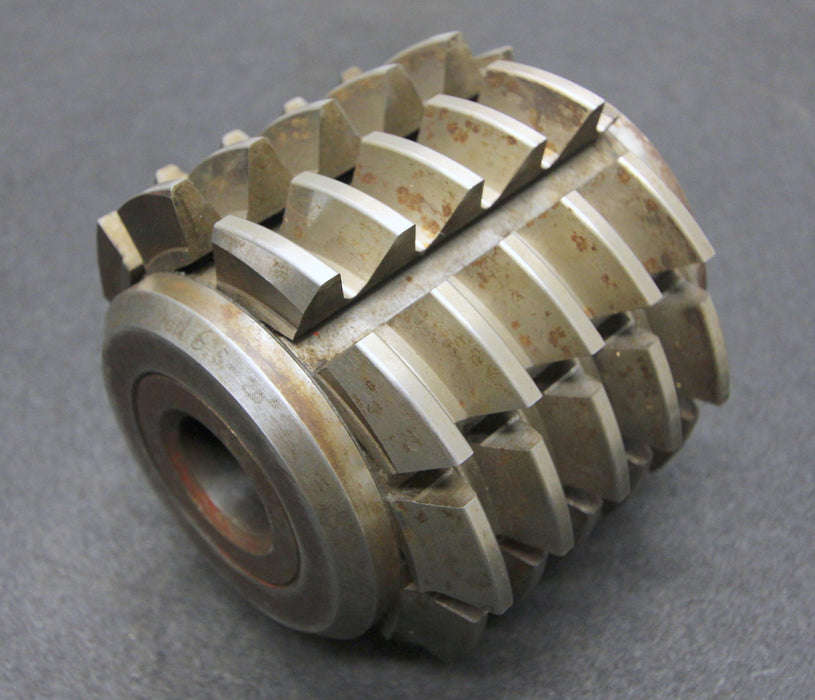 SAAZOR Stollenwälzfräser involute spline hob Fertigfräser m= 6,5mm BP I 1gg. Re