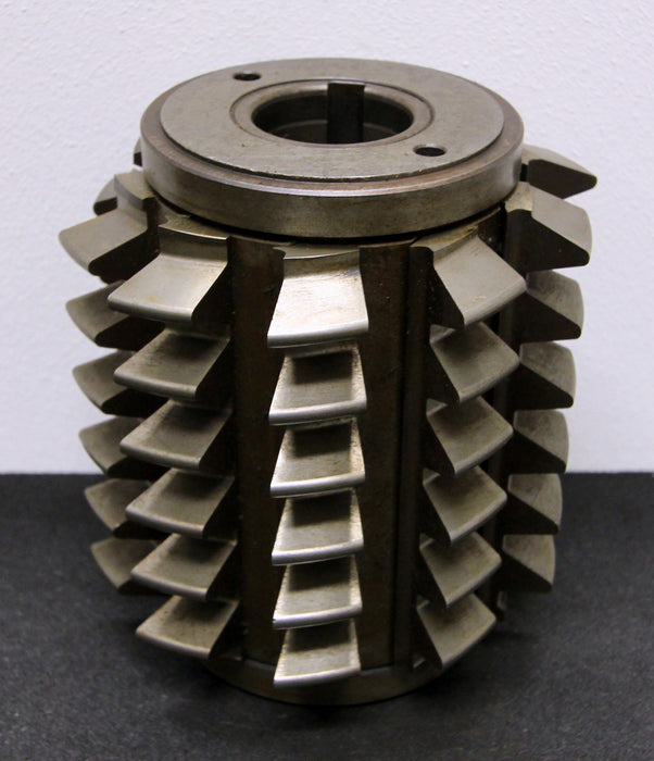 FETTE Stollenwälzfräser involute spline hob m= 6,5mm BP IV nach DIN3972 20° EGW