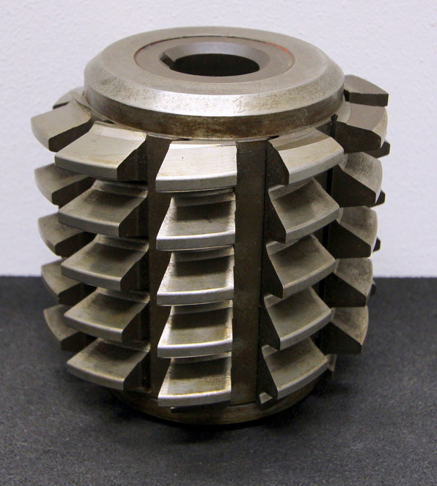 SAAZOR Stollenwälzfräser involute spline hob Fertigfräser m= 6,5mm BP I 20°