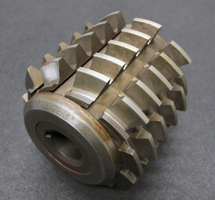 SAAZOR Stollenwälzfräser involute spline hob Fertigfräser m= 6,5mm BP I 20°