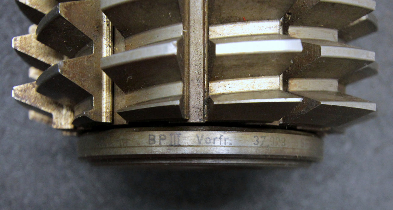 KLINGELNBERG Stollenwälzfräser involute spline hob Vorfräser m= 4,5mm BP III
