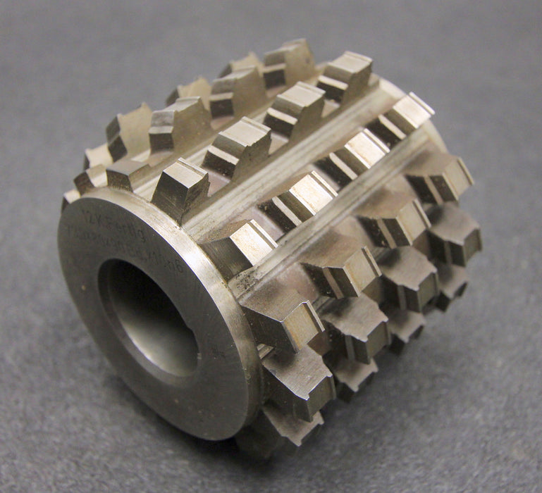 Keilwellenwälzfräser spline hob 12 Keile 73,9x80x90 mit Höcker Fertigfräser LKN