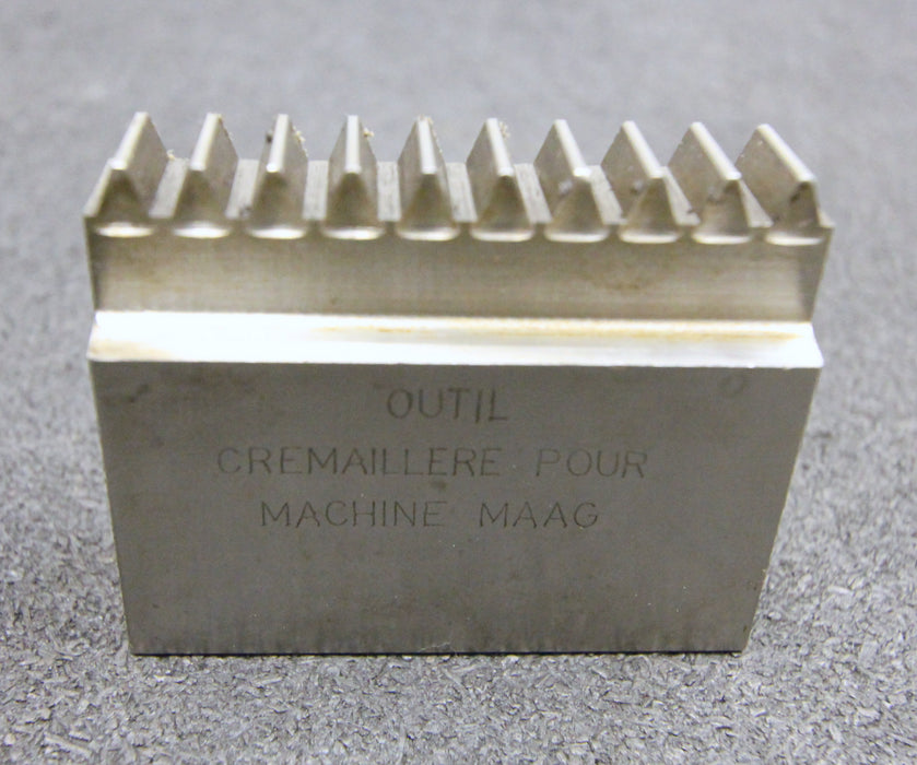 DELTAL Hobelkamm rack cutter m= 2 Angle 20° 63x20mm