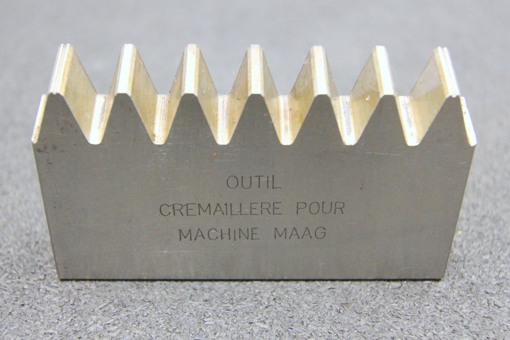 DELTAL Hobelkamm rack cutter m= 4 Angle 20° 88x20mm