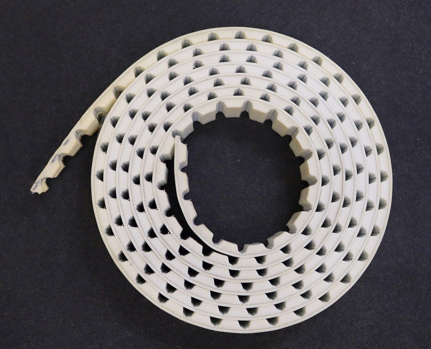 Zahnriemen AT 20 offen Stahl Länge ca. 3200mm Breite 32mm - unbenutzt