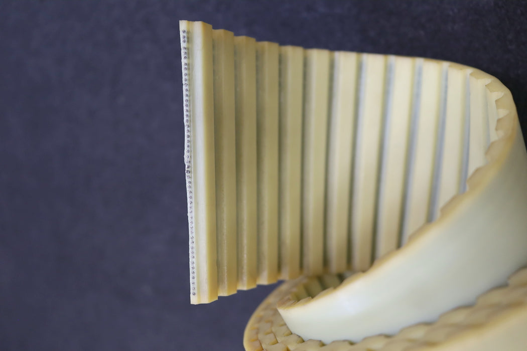 Zahnriemen AT 10 offen Stahl Länge ca. 1000mm Breite 75mm - unbenutzt