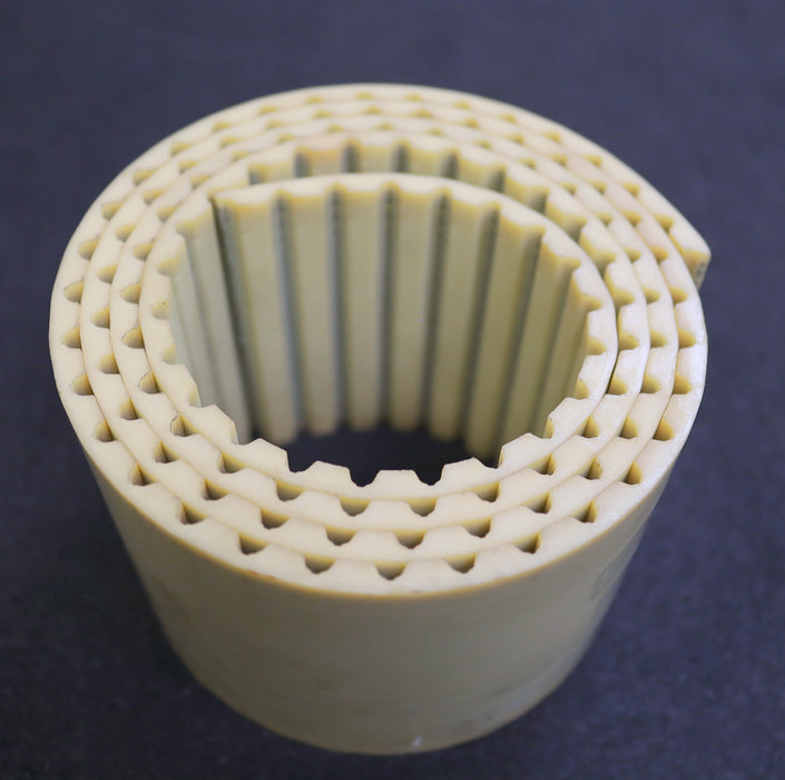 Zahnriemen AT 10 offen Stahl Länge ca. 1000mm Breite 75mm - unbenutzt