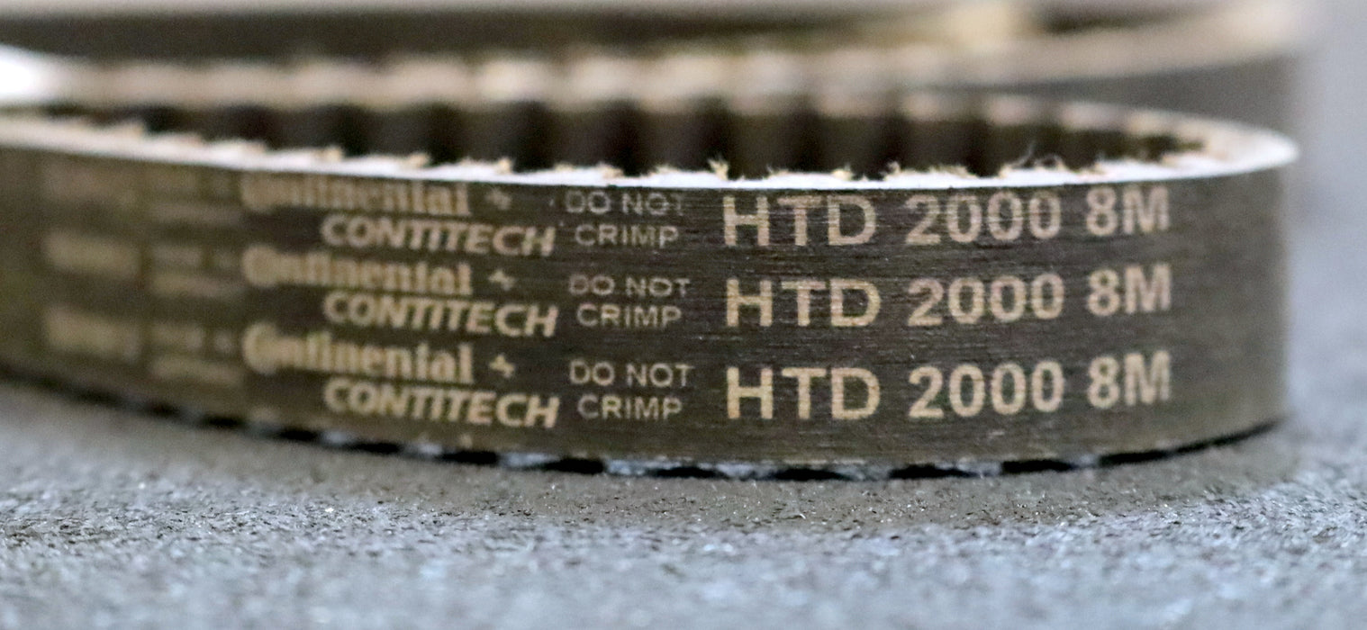 CONTITECH Zahnriemen Timing belt HTD 2000 8M CXP Länge 2000mm Breite 17mm