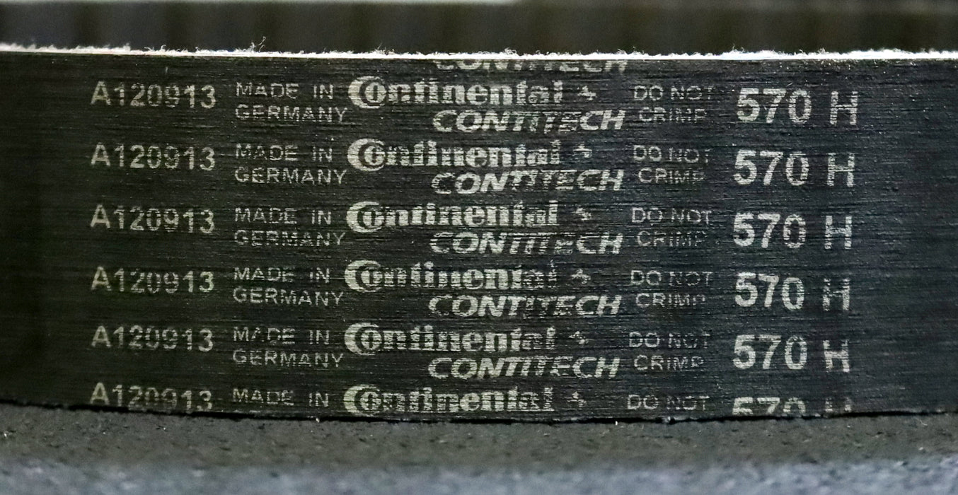 CONTITECH Zahnriemen Timing belt 570H Länge 1447,8mm Breite 34mm - unbenutzt