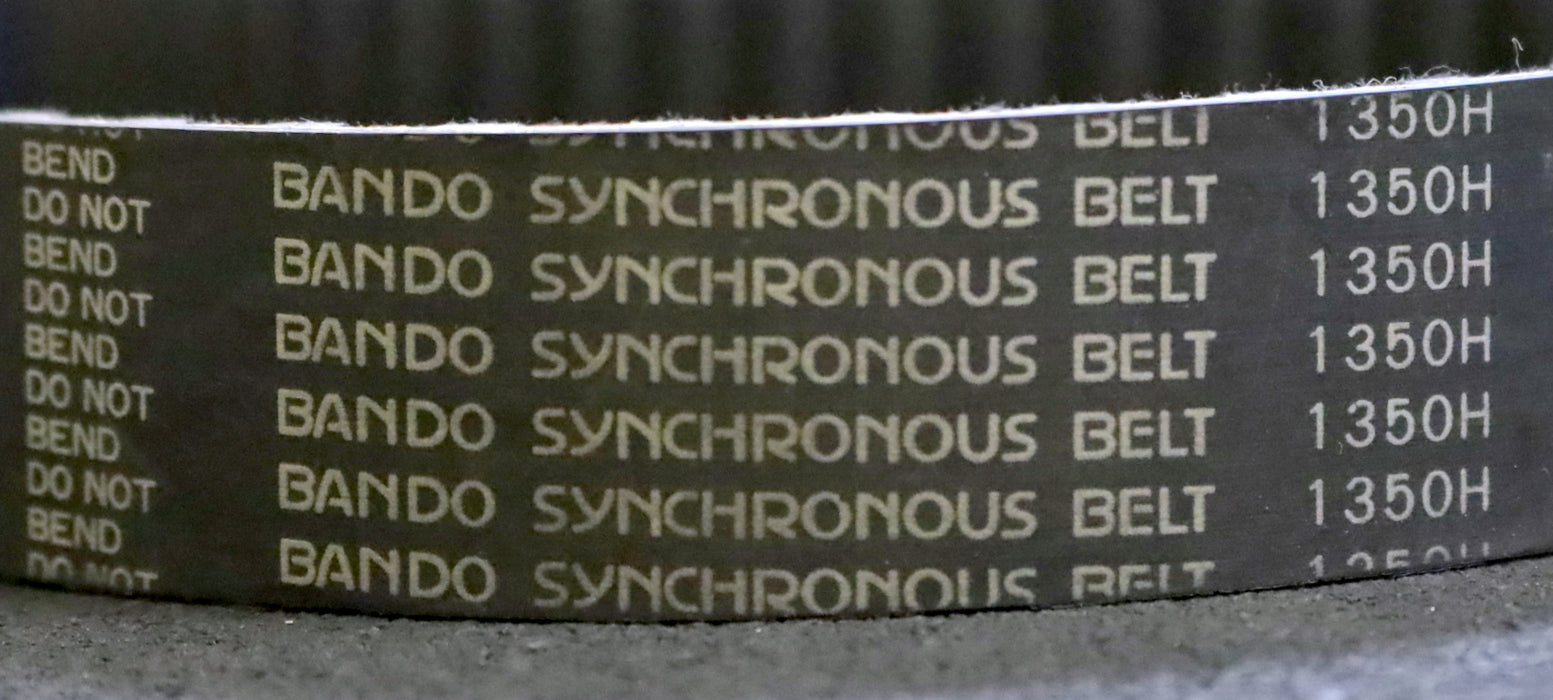 BANDO SYNCHRONOUS Zahnriemen Timing belt 1350H Länge 3429mm Breite 30,4mm