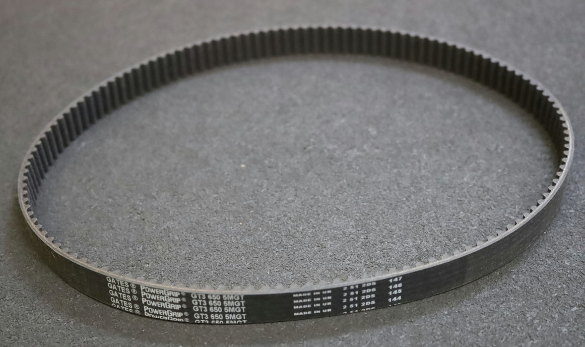 GATES POWERGRIP Zahnriemen Timing belt 5MGT Länge 650mm Breite 14,7mm unbenutzt