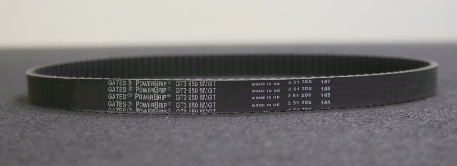 GATES POWERGRIP Zahnriemen Timing belt 5MGT Länge 650mm Breite 14,7mm unbenutzt