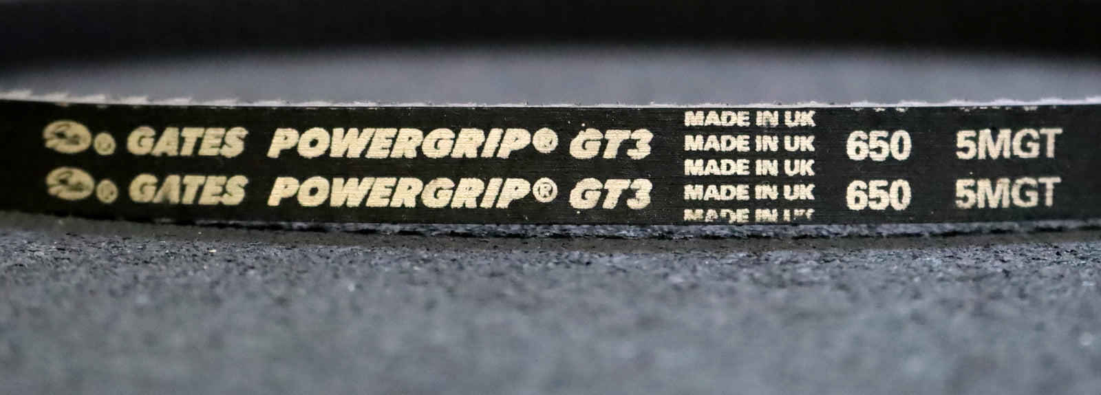 GATES POWERGRIP Zahnriemen Timing belt 5MGT Länge 650mm Breite 11,8mm unbenutzt