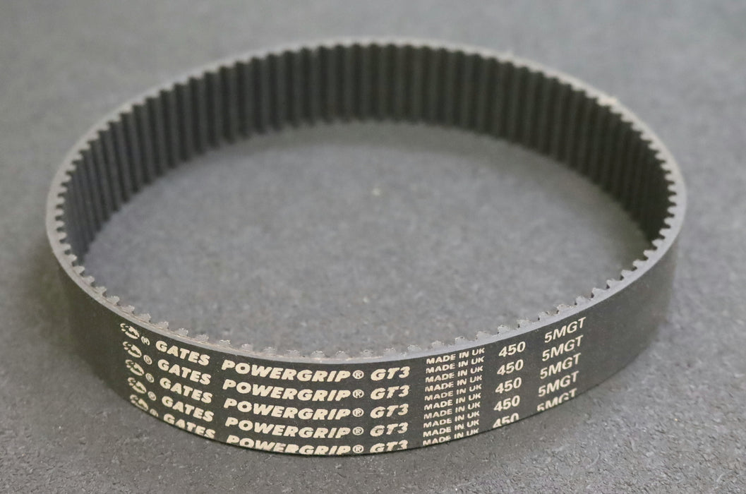 GATES POWERGRIP Zahnriemen Timing belt 5MGT Länge 450mm Breite 24mm - unbenutzt