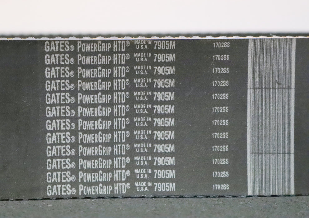 GATES POWERGRIP Zahnriemen Timing belt 5M Länge 790mm Breite 58,6mm - unbenutzt
