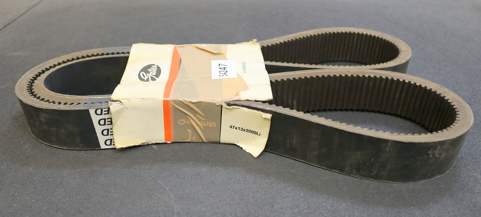 GATES MULTI SPEED Breitkeilriemen Wide V-belt 9A2 47x13x2000Li Innenlänge 2000mm