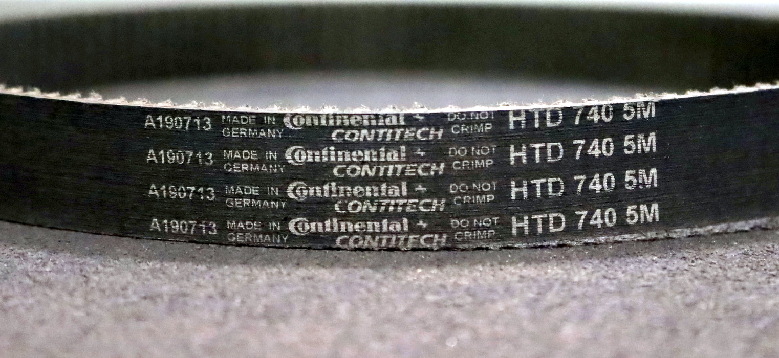 CONTITECH Zahnriemen Timing belt HTD 740 5M Länge 740mm Breite 22,5mm unbenutzt