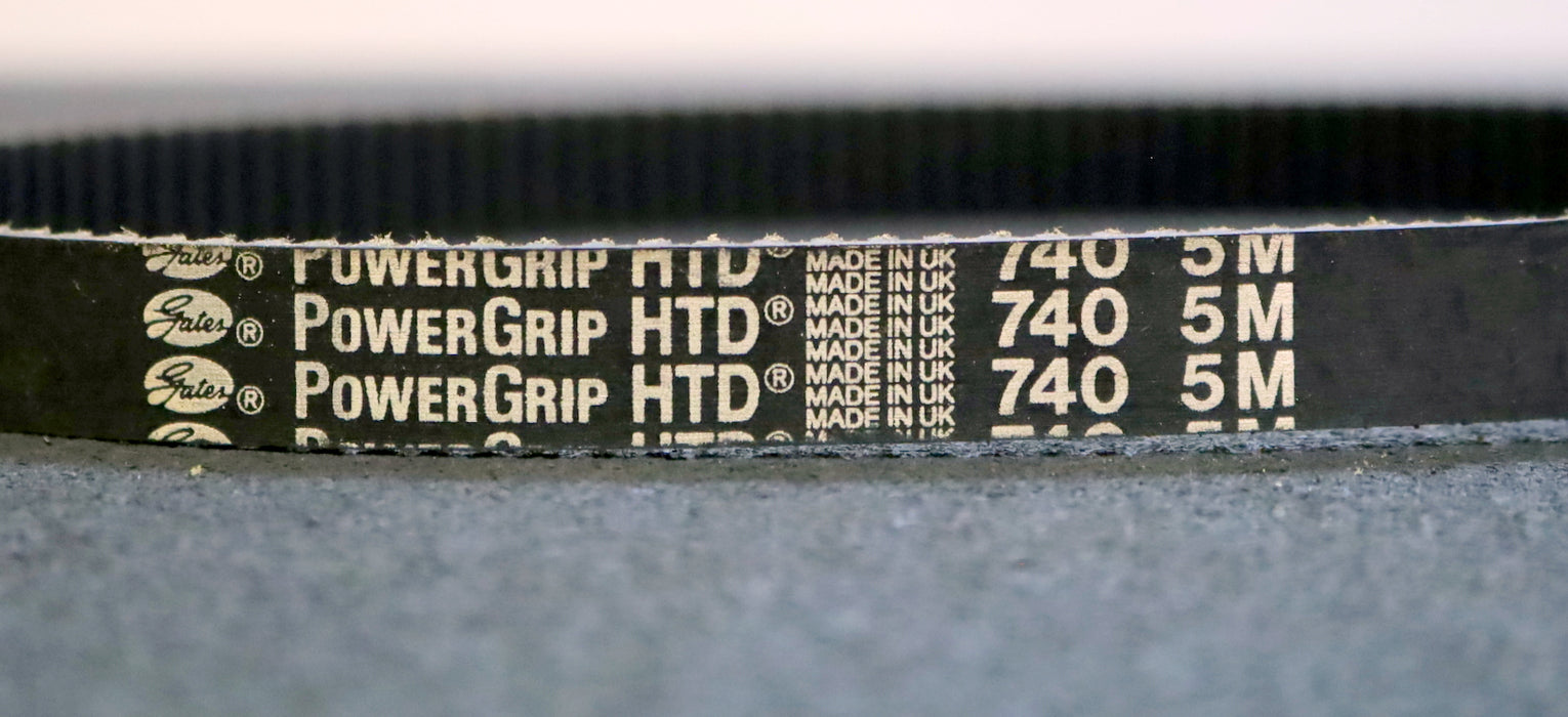 GATES POWERGRIP Zahnriemen Timing belt HTD 740 5M Länge 740mm Breite 18mm