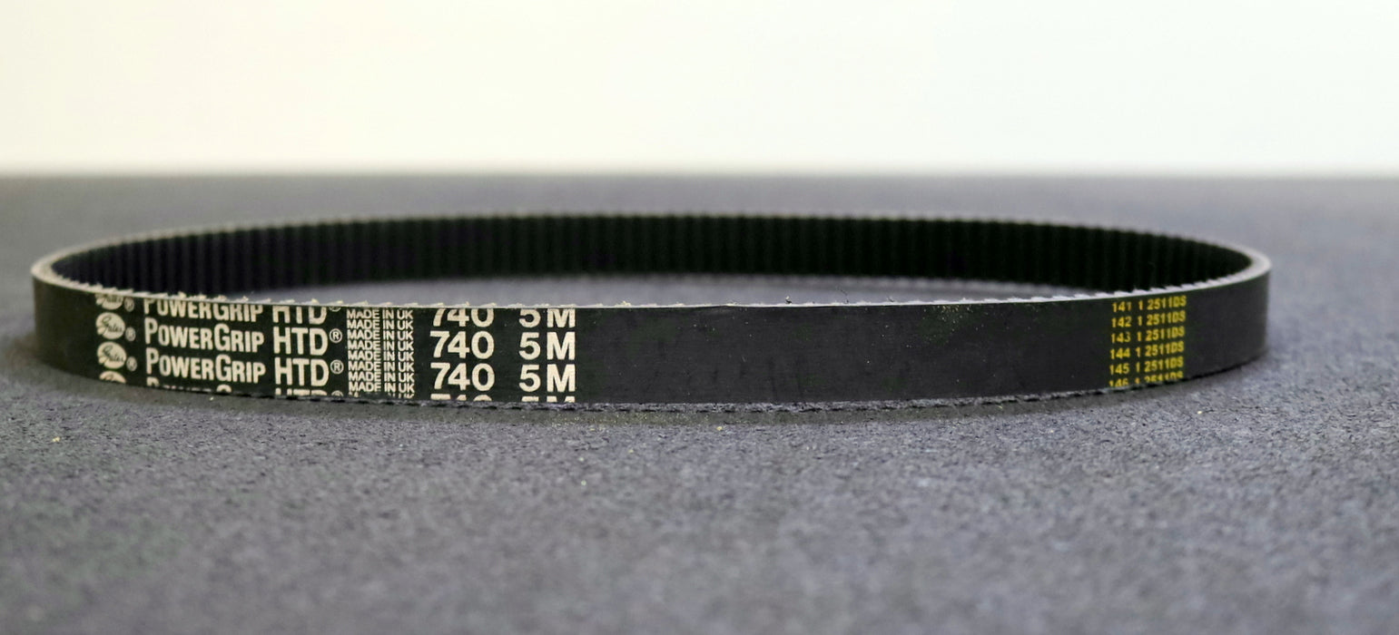 GATES POWERGRIP Zahnriemen Timing belt HTD 740 5M Länge 740mm Breite 18mm