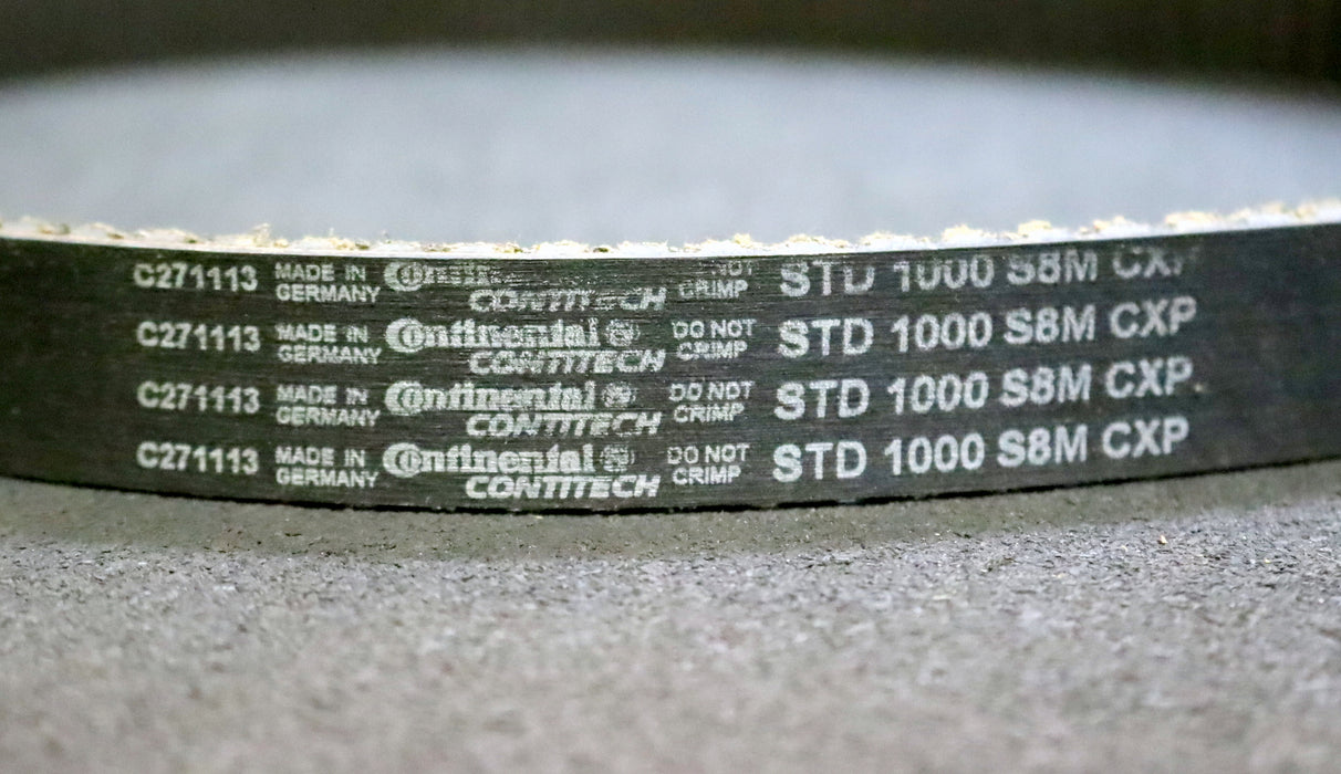 CONTITECH Zahnriemen Timing belt STD 1000 S8M CXP Länge 1000mm Breite 24,5mm