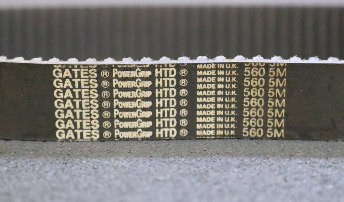 GATES POWERGRIP Zahnriemen Timing belt 560 5M Länge 560mm Breite 22,6mm