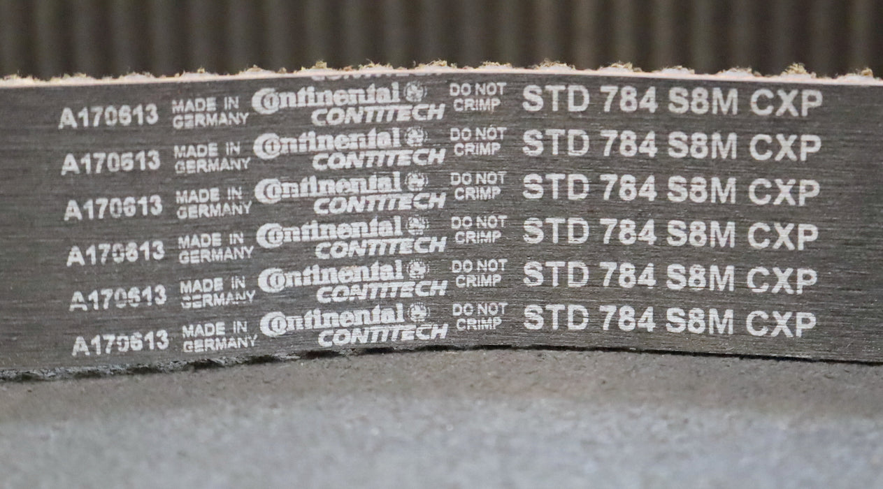 CONTITECH Zahnriemen Timing belt STD 784 S8M Länge 784mm Breite 38mm unbenutzt