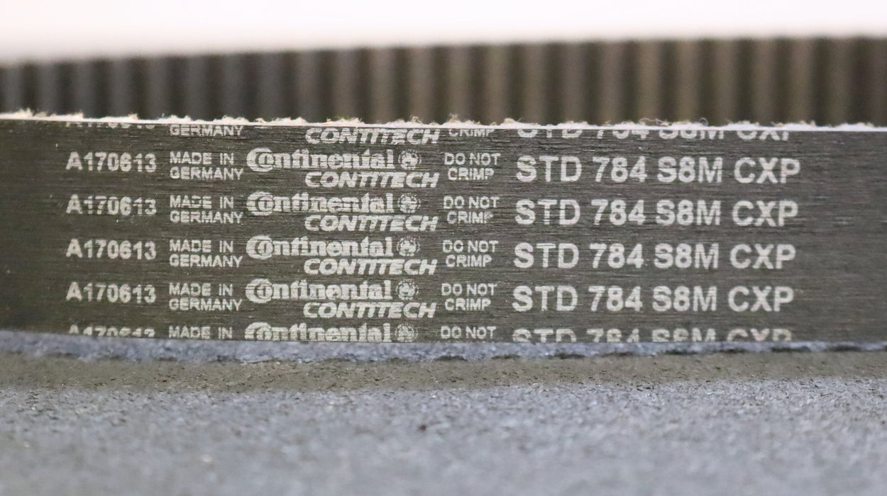 CONTITECH Zahnriemen Timing belt STD 784 S8M Länge 784mm Breite 30mm - unbenutzt