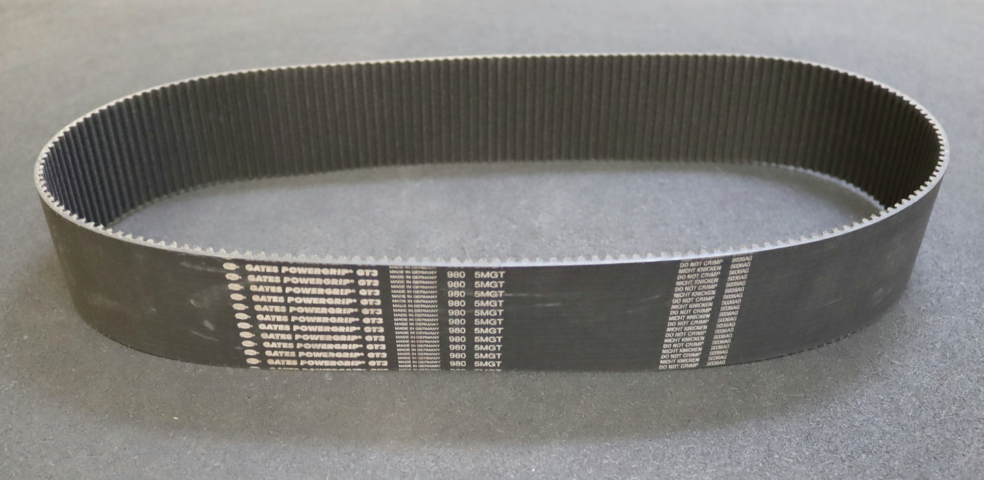 GATES POWERGRIP Zahnriemen Timing belt 5MGT Länge 980mm Breite 58,5mm unbenutzt