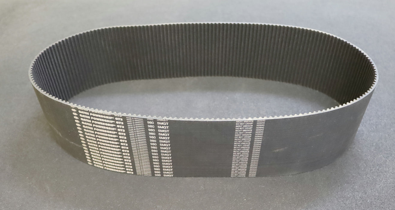 GATES POWERGRIP Zahnriemen Timing belt 5MGT Länge 980mm Breite 87,5mm unbenutzt