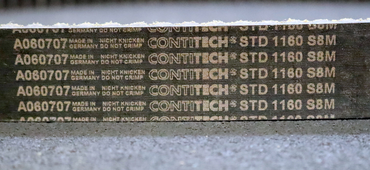 CONTITECH Zahnriemen Timing belt S8M STD Länge 1160mm Breite 29,8mm unbenutzt