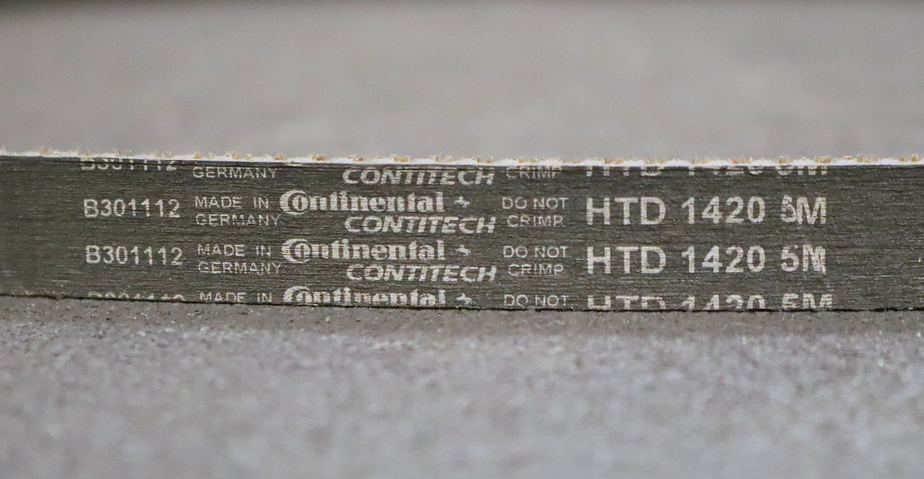 CONTITECH Zahnriemen Timing belt 5M Länge 1420mm Breite 17,2mm - unbenutzt