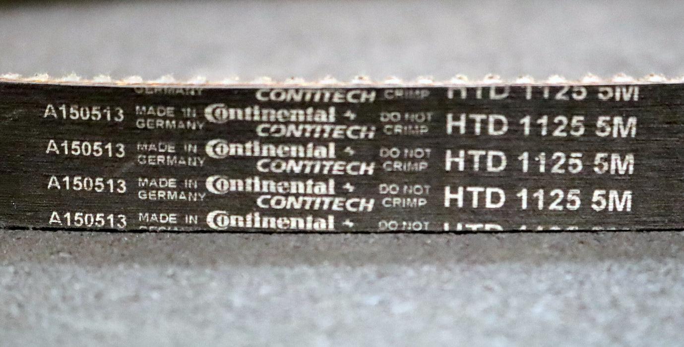 CONTITECH Zahnriemen Timing belt 5M Länge 1125mm Breite 23,5mm - unbenutzt