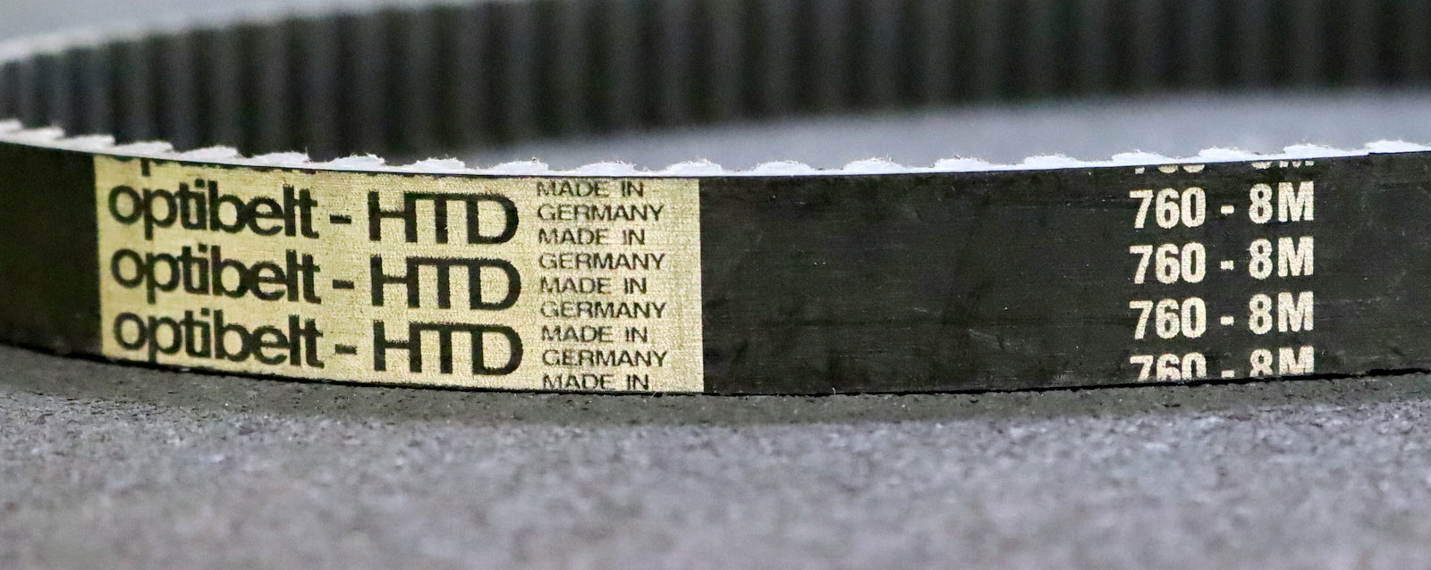 OPTIBELT Zahnriemen Timing belt 8M Länge 760mm Breite 19,6mm - unbenutzt