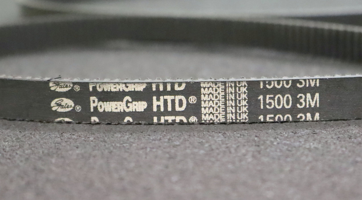 GATES POWERGRIP Zahnriemen Timing belt 3M Länge 1500mm Breite 12,3mm unbenutzt