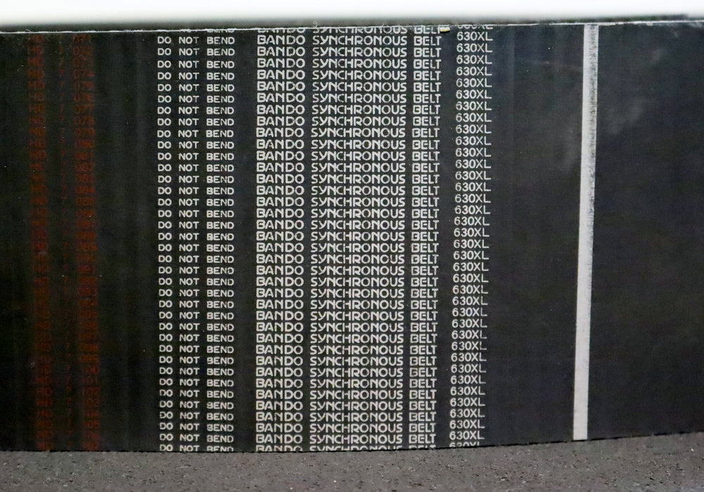 BANDO SYNCHRONOUS Zahnriemen Timing belt 630XL Länge 1600,2mm Breite 93mm