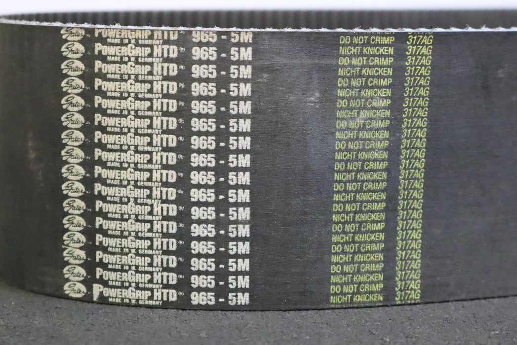 GATES POWERGRIP Zahnriemen Timing belt 5M Länge 965mm Breite 80mm unbenutzt