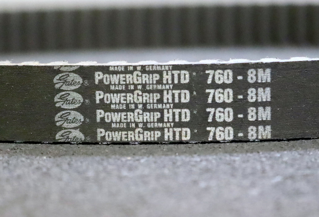 GATES POWERGRIP Zahnriemen Timing belt 8M Länge 760mm Breite 20,5mm unbenutzt