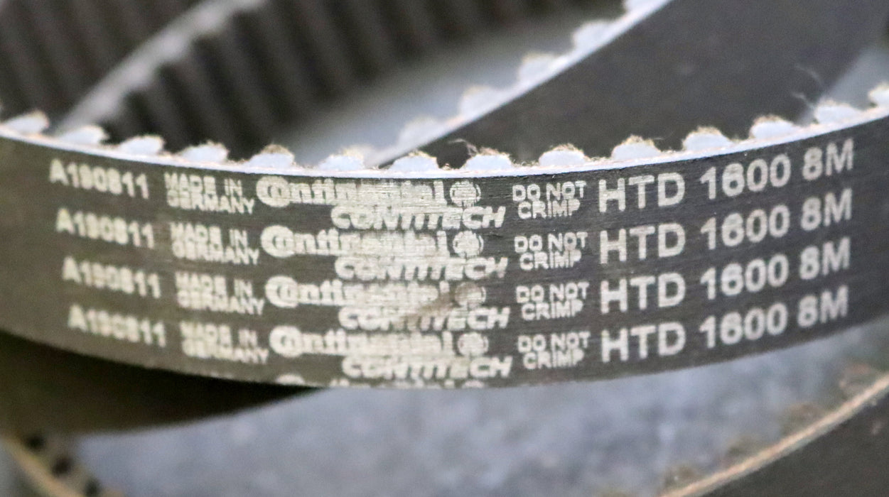 CONTITECH Zahnriemen Timing belt 8M Länge 1600mm Breite 25,6mm - unbenutzt
