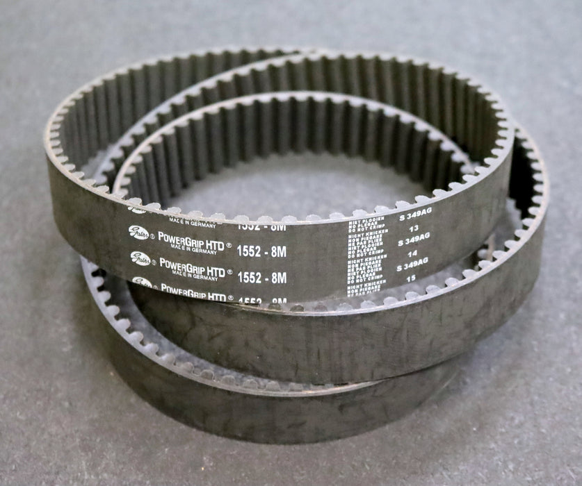 GATES POWERGRIP Zahnriemen Timing belt 8M Länge 1552mm Breite 30mm - unbenutzt