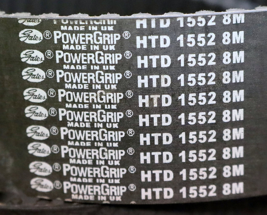 GATES POWERGRIP Zahnriemen Timing belt 8M Länge 1552mm Breite 49mm - unbenutzt