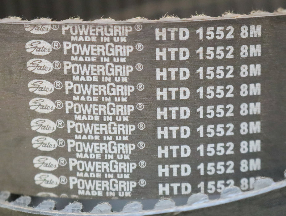 GATES POWERGRIP Zahnriemen Timing belt 8M Länge 1552mm Breite 45mm - unbenutzt