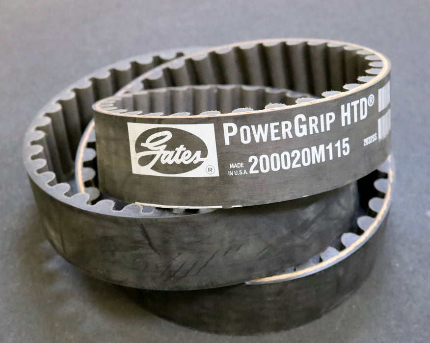 GATES POWERGRIP Zahnriemen Timing belt 20M Länge 2000mm Breite 55mm - unbenutzt