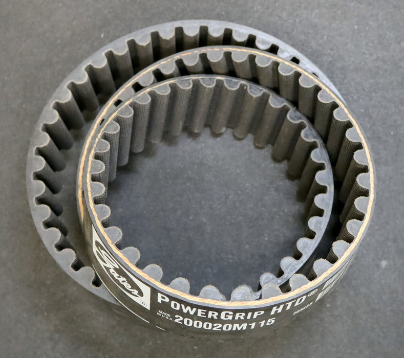 GATES POWERGRIP Zahnriemen Timing belt 20M Länge 2000mm Breite 55mm - unbenutzt
