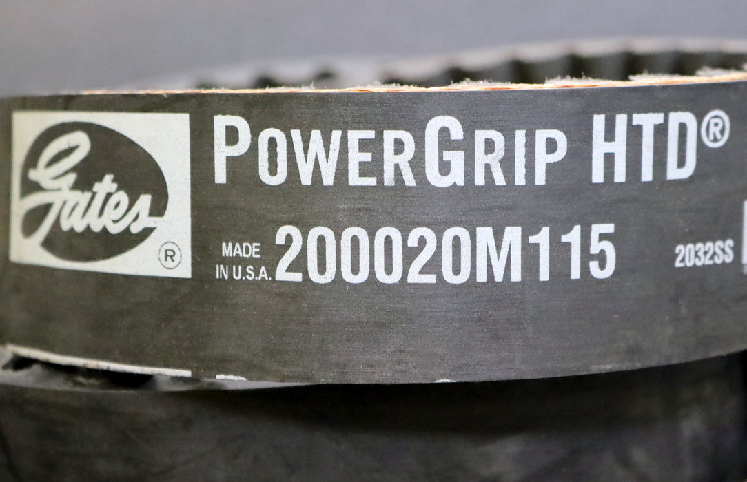 GATES POWERGRIP Zahnriemen Timing belt 20M Länge 2000mm Breite 55mm - unbenutzt