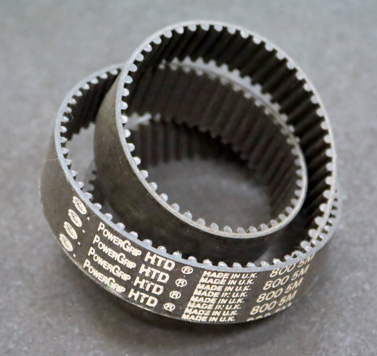 GATES POWERGRIP Zahnriemen Timing belt 5M Länge 800mm Breite 25mm - unbenutzt
