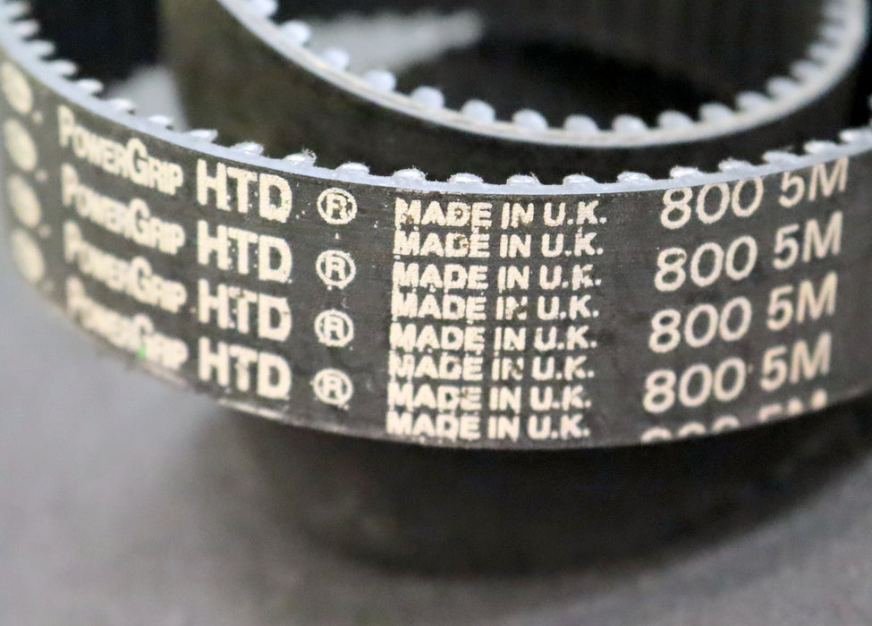 GATES POWERGRIP Zahnriemen Timing belt 5M Länge 800mm Breite 25mm - unbenutzt