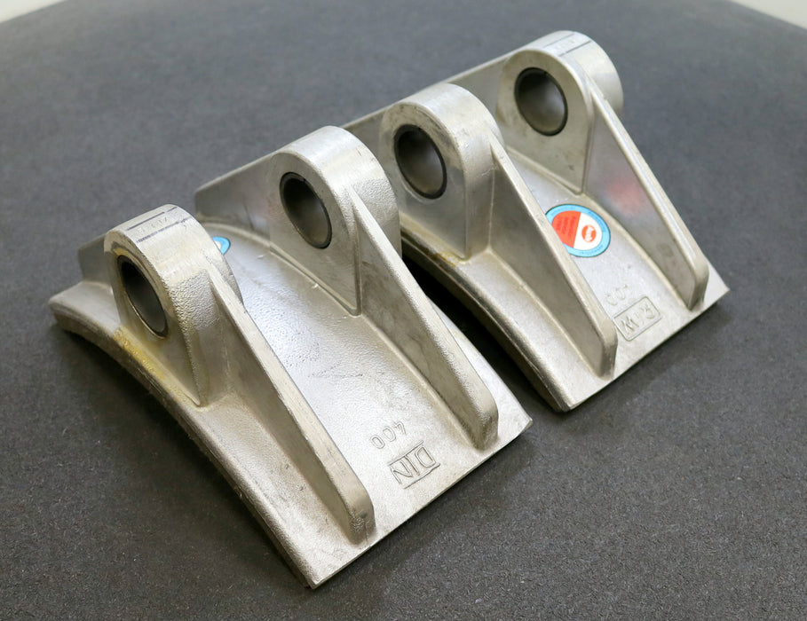 RIW 2 Stück Bremsbacken komplett für Trommelbremse DIN 15435-B2-400-E für LAVIS