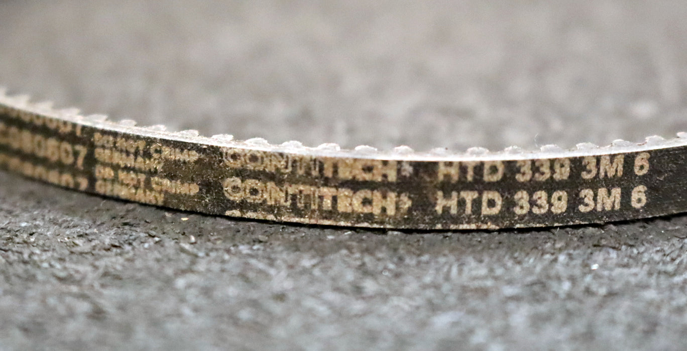 CONTITECH 5x Zahnriemen 5x Timing belt 3M Länge 339mm Breite 6mm - unbenutzt