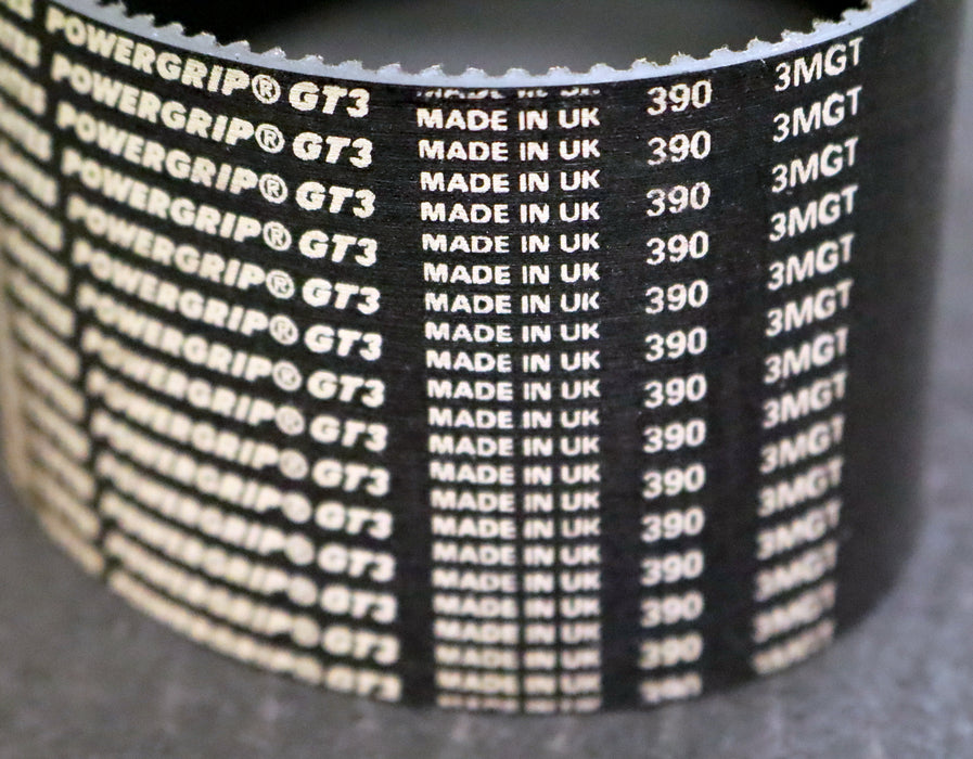 GATES POWERGRIP Zahnriemen Timing belt 3MGT Länge 390mm Breite 54,8mm unbenutzt