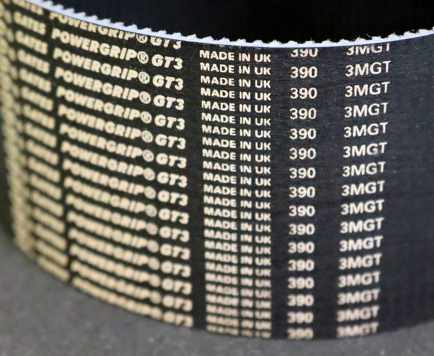 GATES POWERGRIP Zahnriemen Timing belt 3MGT Länge 390mm Breite 62mm - unbenutzt